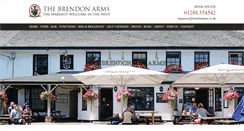 Desktop Screenshot of brendonarms.co.uk